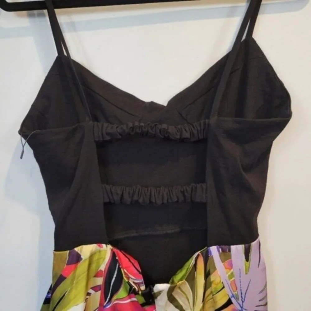 Zara | Contrasting Mixed Pareo Wrap Mini Dress Multicolored - Picture 10 of 10
